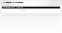Desktop Screenshot of goleando.com